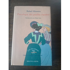 Altamira, Rafael. Psicología del pueblo español