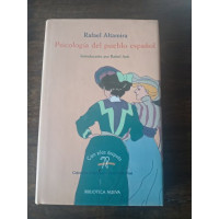 Altamira, Rafael. Psicología del pueblo español